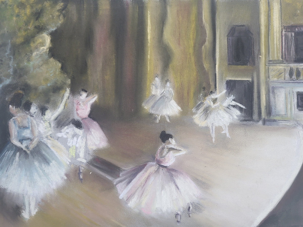 Bailarinas de Degas. Original disponible · pieza única.