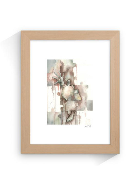 Encajar también hiere. El mundo pidió una forma. El cuerpo tenía otra. Prints.