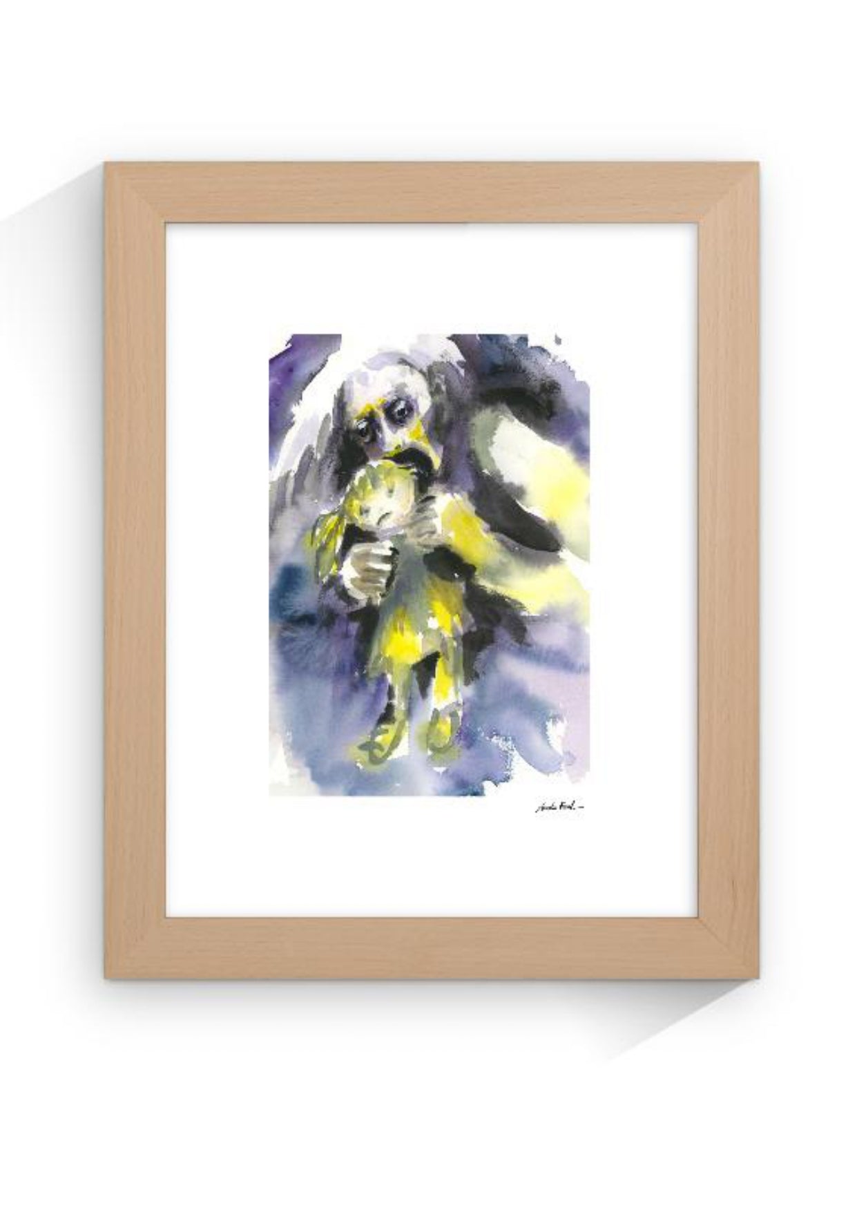 Vieja infancia. Cuando quien te cuida también te devora. Prints.