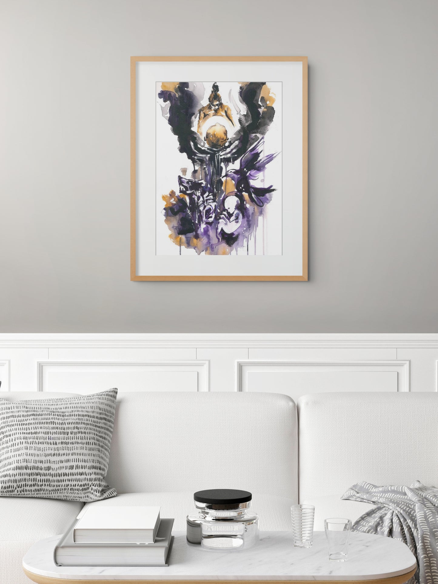 La obra continúa naciendo. Mientras vivo, algo en mí toma forma. Obra original.