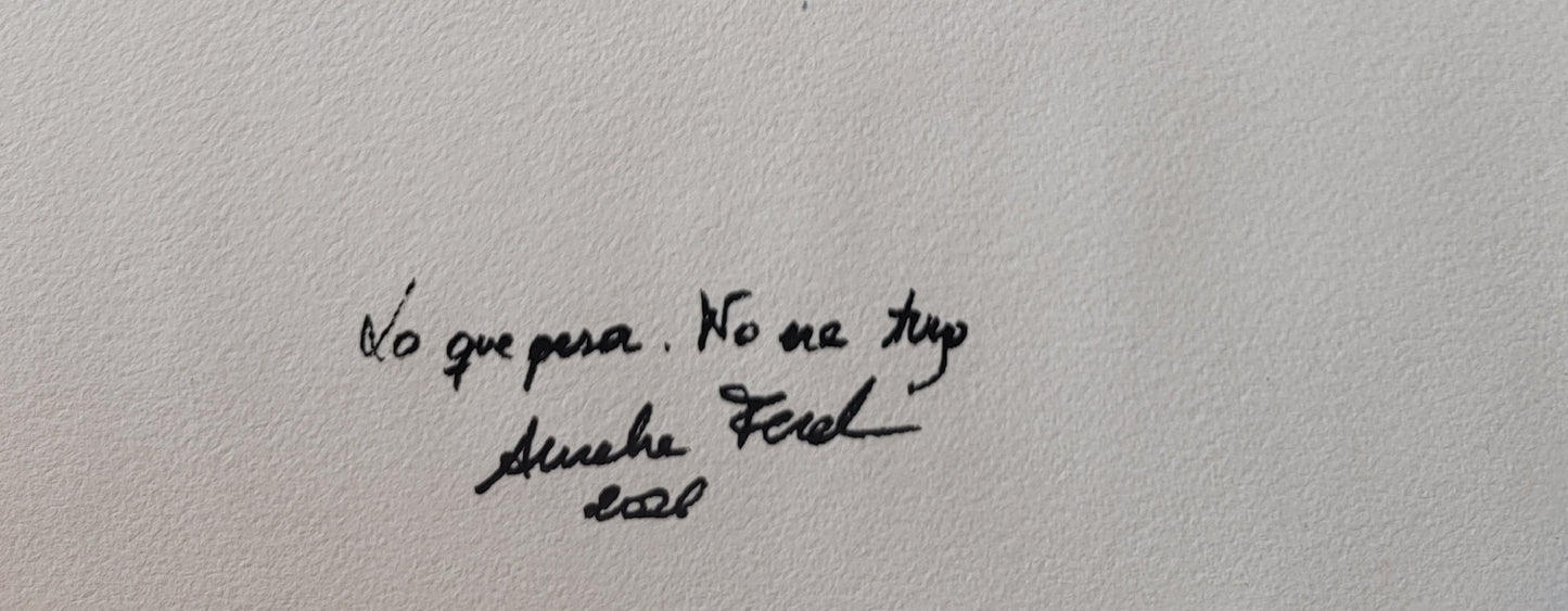 Lo que pesa. No era tuyo. Original.