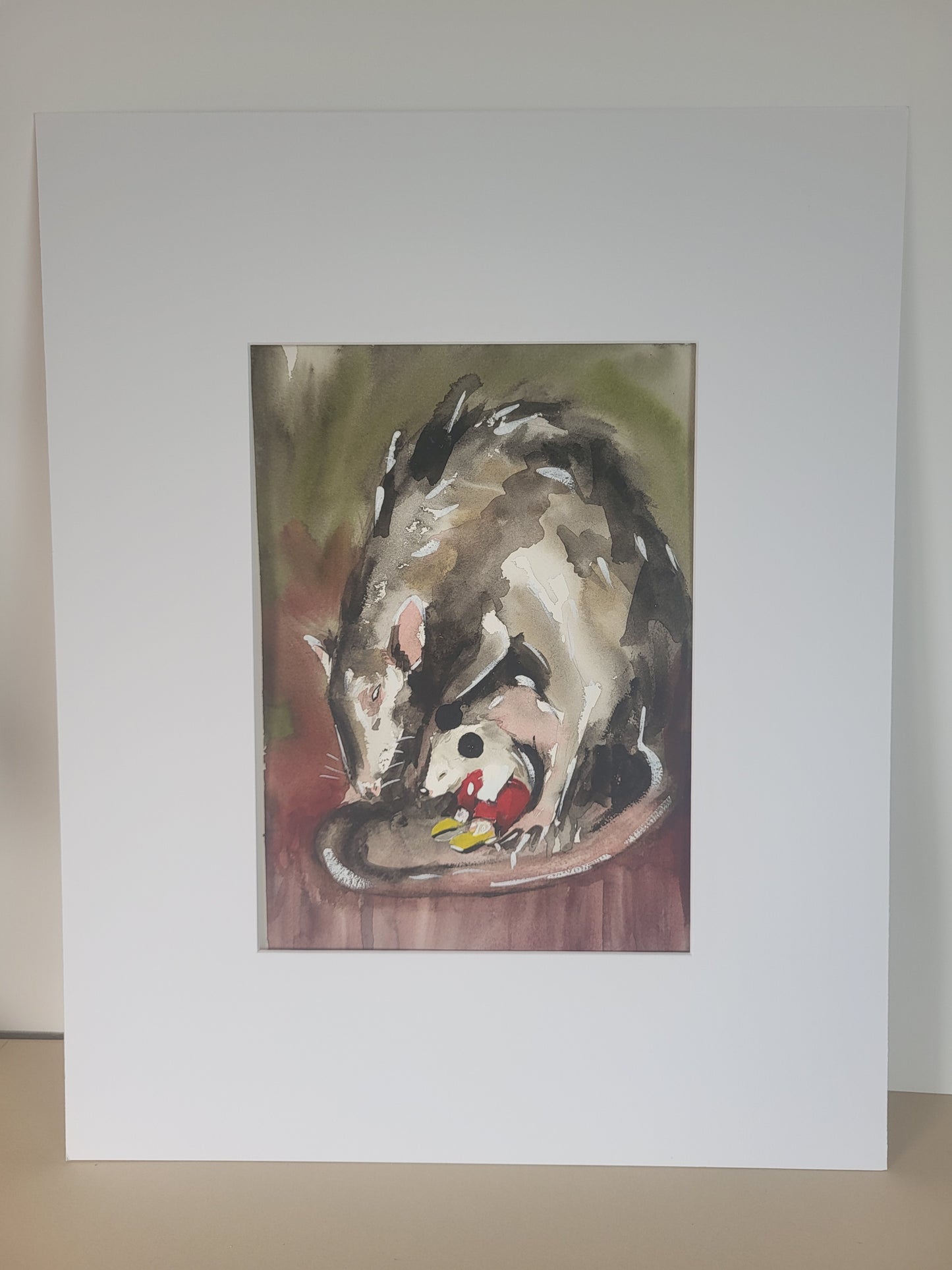 La madre era una rata. Lo adorable puede nacer de lo que nos repugna. Original.