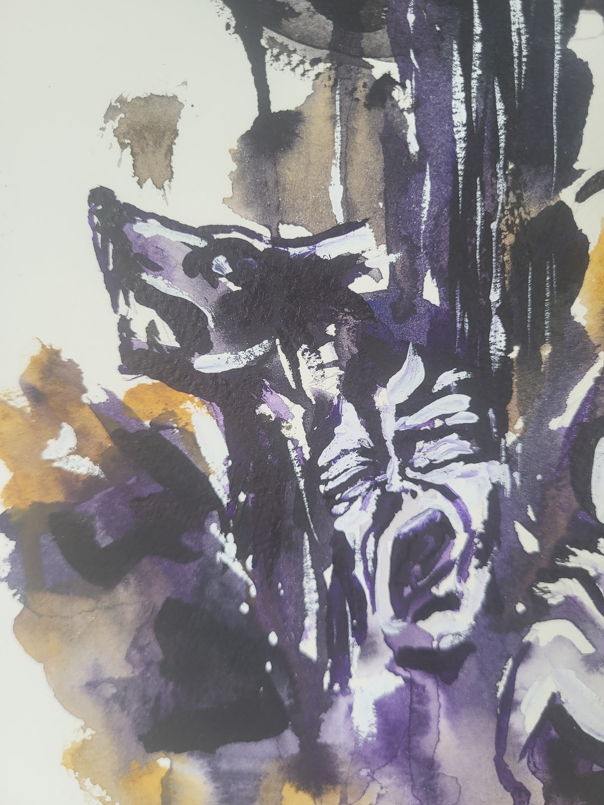 La obra continúa naciendo. Mientras vivo, algo en mí toma forma. Obra original.