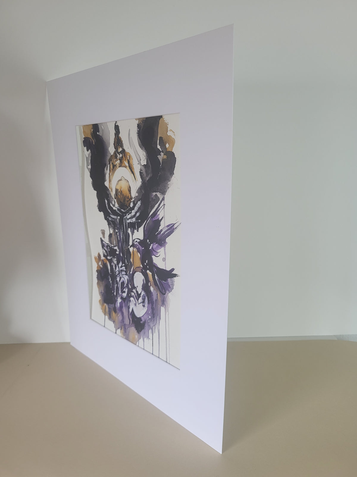 La obra continúa naciendo. Mientras vivo, algo en mí toma forma. Obra original.
