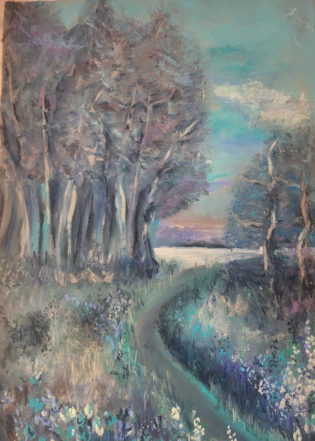 Pareja de bosques. Original disponible · pieza única.