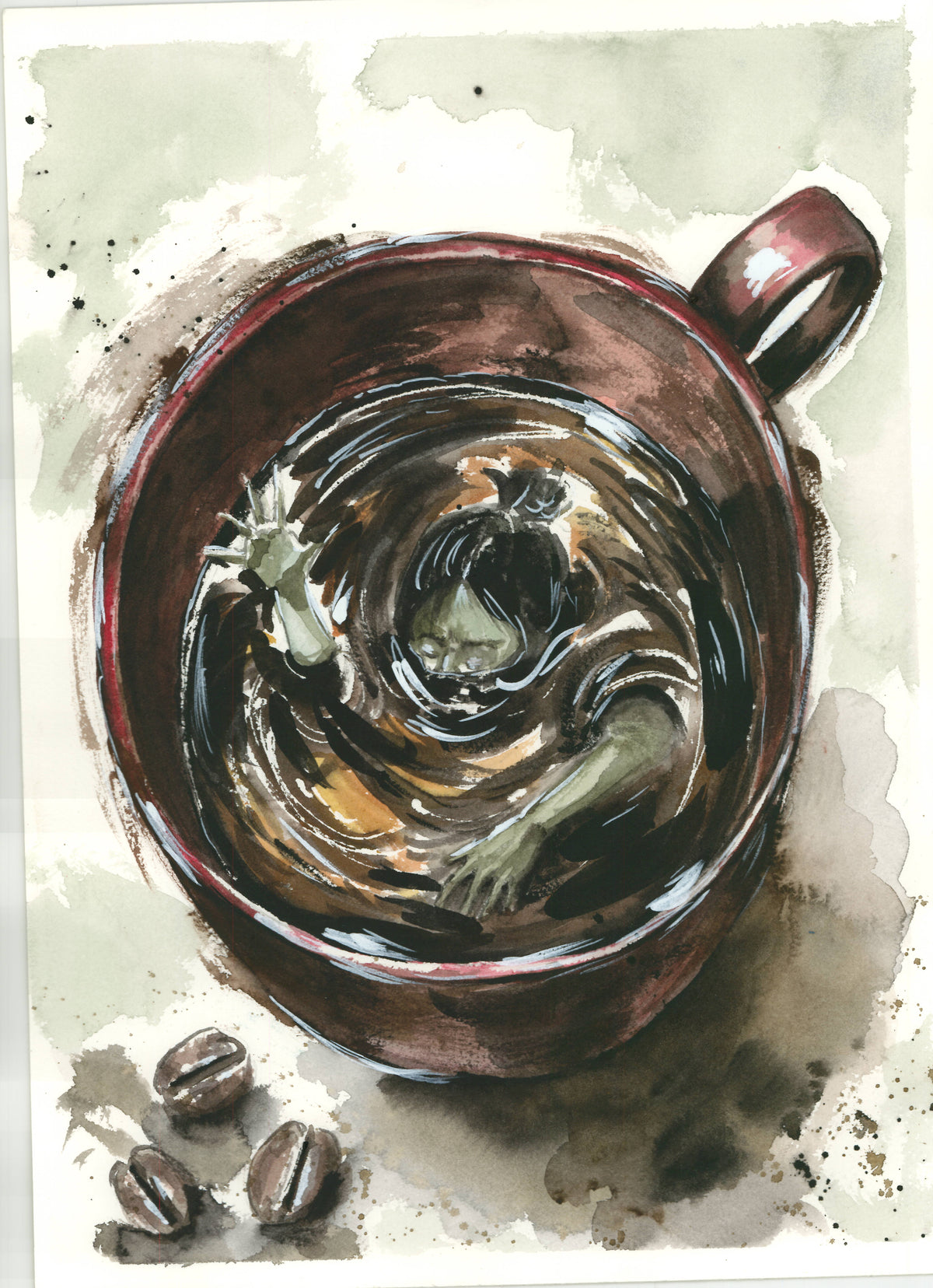 Café. No es por gusto. Es por algo más. Original.