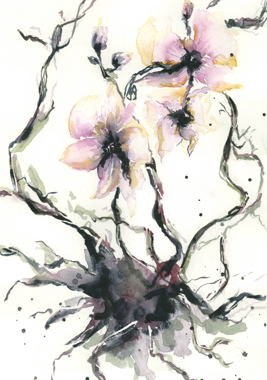 Raíz de orquídea. Original disponible · pieza única.