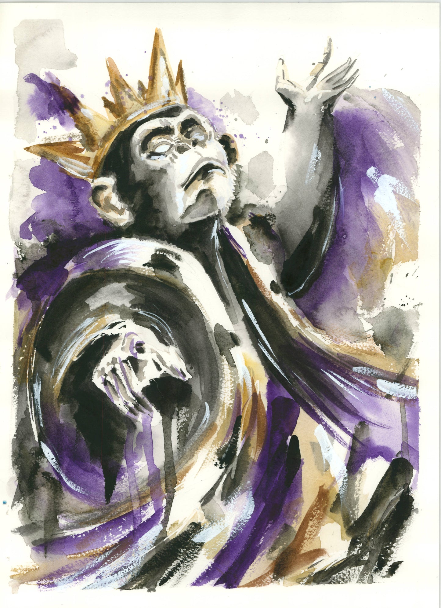 Rey de nada. Está convencido. Eso le basta. Original.