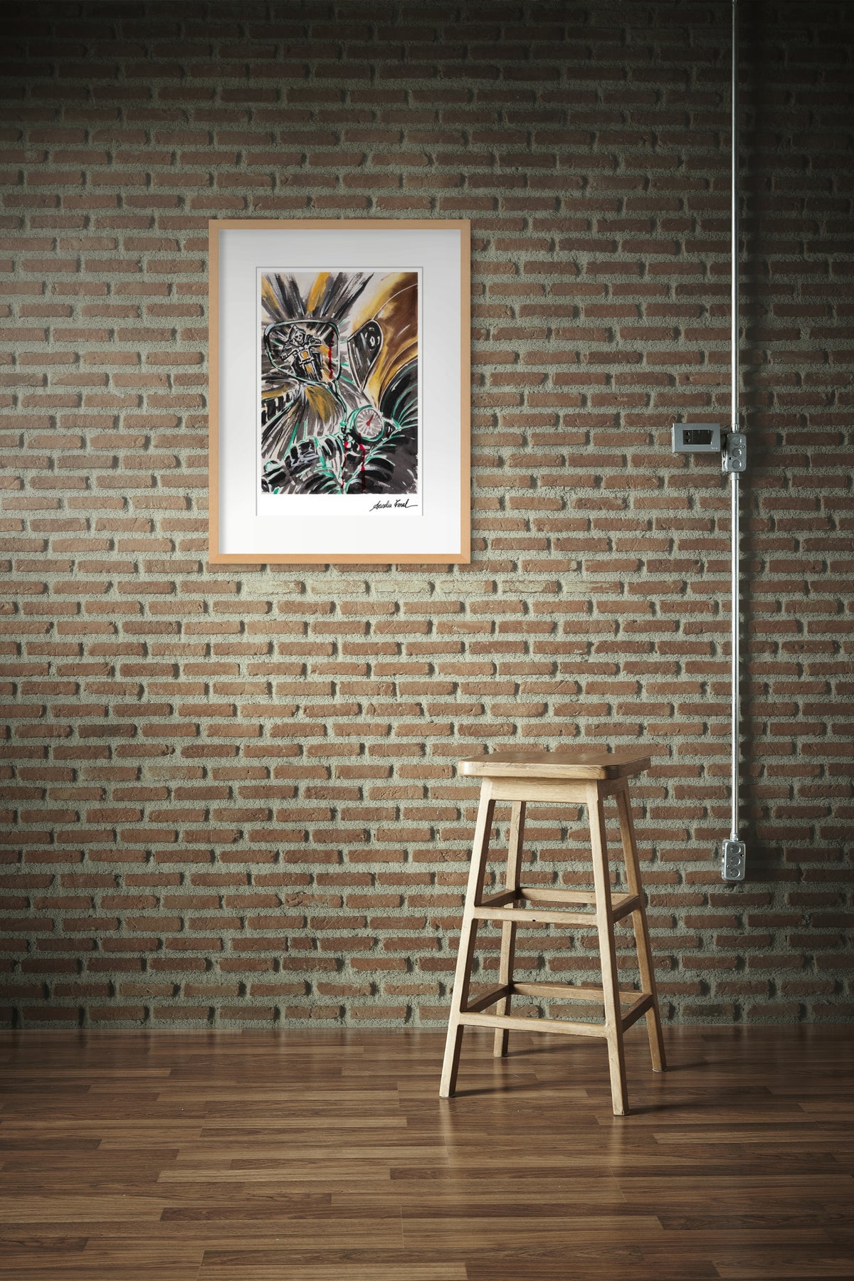 Mientras haya camino. Lo inevitable ya sabe llegar. Láminas artísticas.