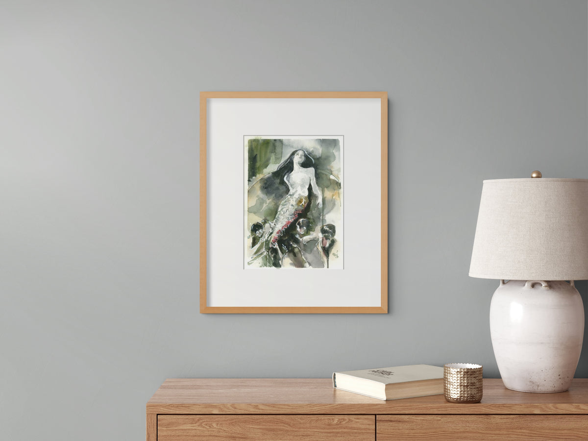 Objeto de deseo. La belleza expuesta no siempre es contemplada. Original disponible · pieza única.
